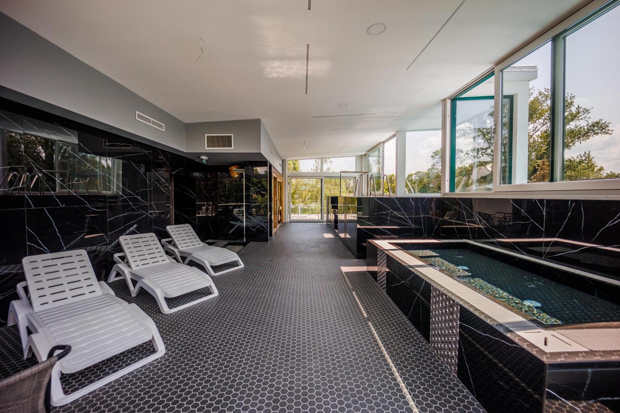 שיופוק Villa Bauhaus Labi Garden Wellness Apartman מראה חיצוני תמונה